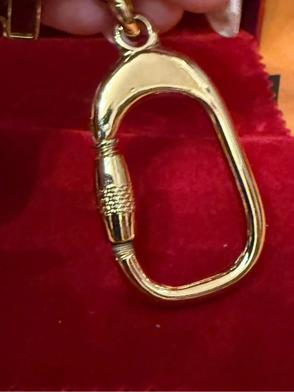 Salvatore Ferragamo gold tone